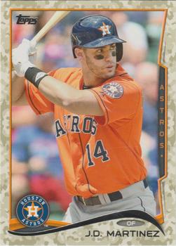 2014 Topps - Camo #108 J.D. Martinez Front