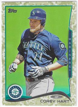 2014 Topps - Camo #657 Corey Hart Front