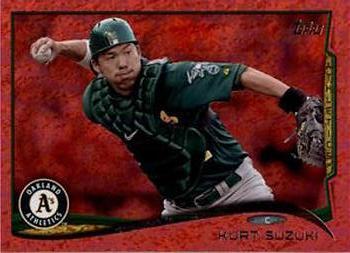 2014 Topps - Red Foil #104 Kurt Suzuki Front