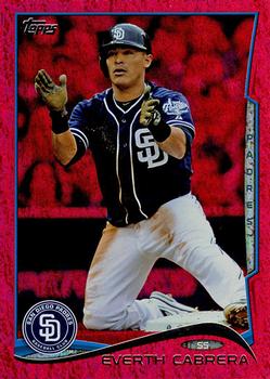 2014 Topps - Red Foil #280 Everth Cabrera Front