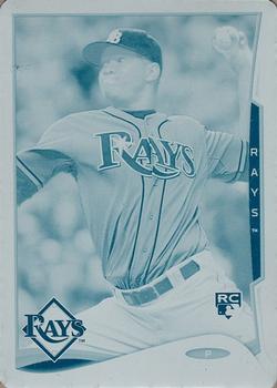 2014 Topps - Printing Plates Cyan #49 Enny Romero Front