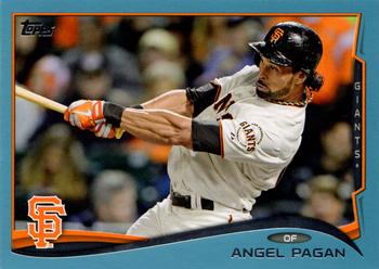 2014 Topps - Blue #442 Angel Pagan Front