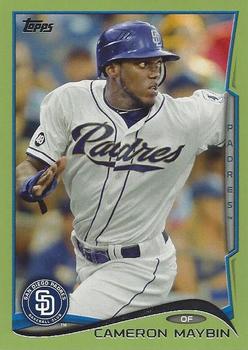 2014 Topps - Green #427 Cameron Maybin Front