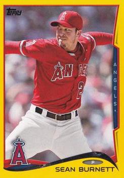 2014 Topps - Yellow #68 Sean Burnett Front