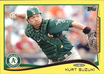 2014 Topps - Yellow #104 Kurt Suzuki Front