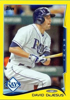 2014 Topps - Yellow #126 David DeJesus Front