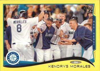 2014 Topps - Yellow #156 Kendrys Morales Front