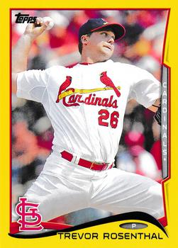 2014 Topps - Yellow #171 Trevor Rosenthal Front