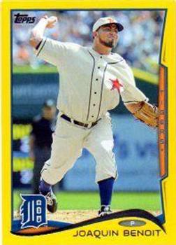 2014 Topps - Yellow #223 Joaquin Benoit Front