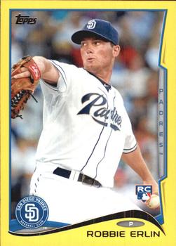 2014 Topps - Yellow #281 Robbie Erlin Front