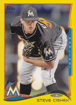 2014 Topps - Yellow #305 Steve Cishek Front