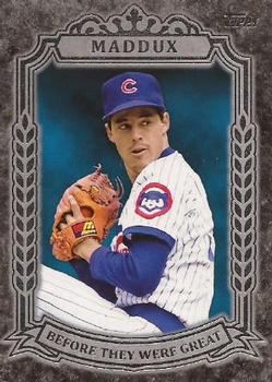2014 Topps - Before They Were Great #BG-12 Greg Maddux Front