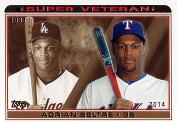 2014 Topps - Super Veteran #SV-4 Adrian Beltre Front