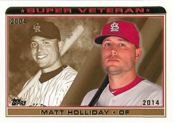 2014 Topps - Super Veteran #SV-11 Matt Holliday Front