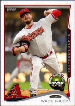 2014 Topps - Power Players #PP-3 Wade Miley Front