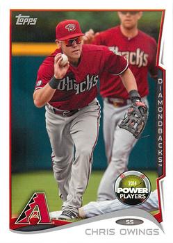 2014 Topps - Power Players #PP-50 Chris Owings Front