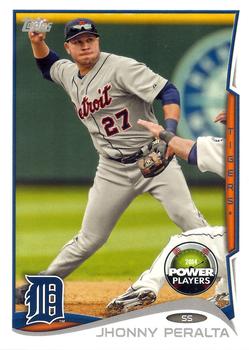 2014 Topps - Power Players #PP-86 Jhonny Peralta Front