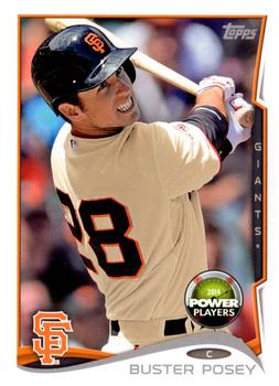 2014 Topps - Power Players #PP-108 Buster Posey Front