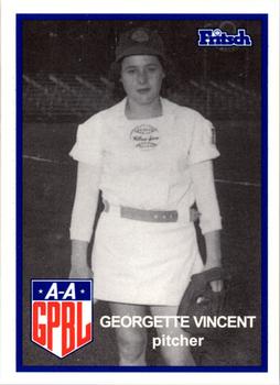 1995 Fritsch AAGPBL Series 1 #208 Georgette Vincent Front