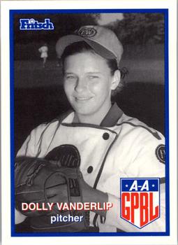 1996 Fritsch AAGPBL Series 2 #322 Dolly Vanderlip Front