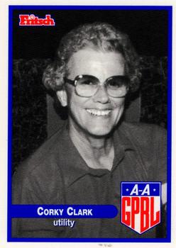 2000 Fritsch AAGPBL Series 3 #357 Corky Clark Front