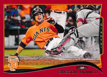 2014 Topps - Red #270 Gregor Blanco Front
