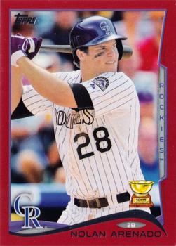 2014 Topps - Red #275 Nolan Arenado Front