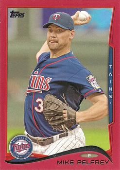2014 Topps - Red #441 Mike Pelfrey Front