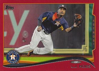2014 Topps - Red #647 L.J. Hoes Front