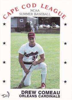 1988 P & L Promotions Cape Cod League #124 Drew Comeau Front