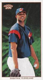 2002 Topps 206 - Piedmont Red #257a CC Sabathia Front