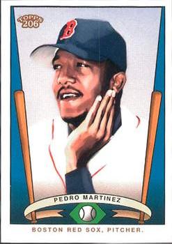 2002 Topps 206 - Team 206 (Series 1) #T206-5 Pedro Martinez Front