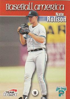 1999 Team Best Baseball America #86 Nate Rolison Front