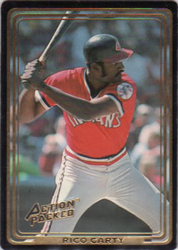 1993 Action Packed All-Star Gallery Series I #74 Rico Carty Front