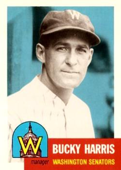 1991 Topps Archives 1953 #313 Bucky Harris Front