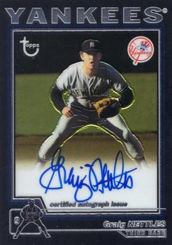 2004 Topps Retired Signature Edition - Autographs #TA-GN Graig Nettles Front