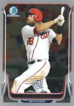 2014 Bowman Chrome #39 Jayson Werth Front