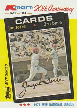 1982 Topps Kmart 20th Anniversary #20 Joe Torre Front