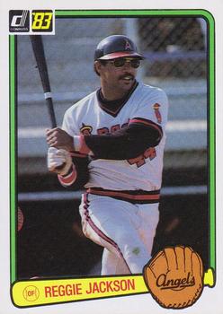 1983 Donruss #115 Reggie Jackson Front