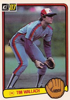 1983 Donruss #392 Tim Wallach Front