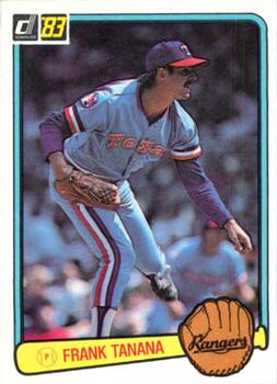 1983 Donruss #447 Frank Tanana Front