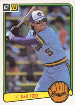 1983 Donruss #458 Ned Yost Front