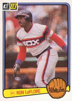 1983 Donruss #543 Ron Leflore Front