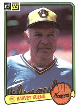 1983 Donruss #608 Harvey Kuenn Front