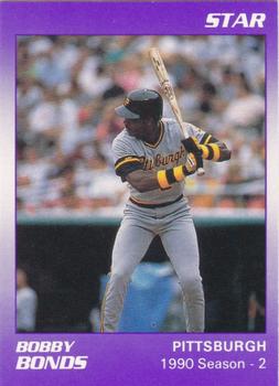 1990 Star Barry Bonds Error #4 Barry Bonds Front