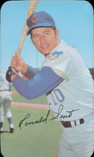 1971 Topps Super #35 Ron Santo Front