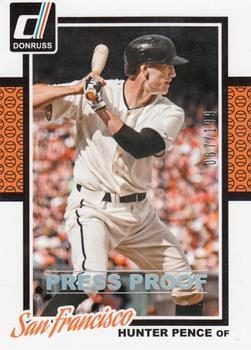 2014 Donruss - Press Proofs Silver #87 Hunter Pence Front