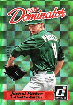 2014 Donruss - Elite Dominator Series 1 #7 Jarrod Parker Front