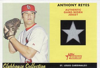 2007 Topps Heritage - Clubhouse Collection Relics #CC-ALR Anthony Reyes Front