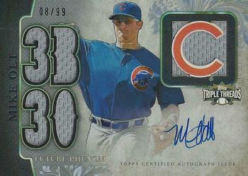 2014 Topps Triple Threads #158 Mike Olt Front